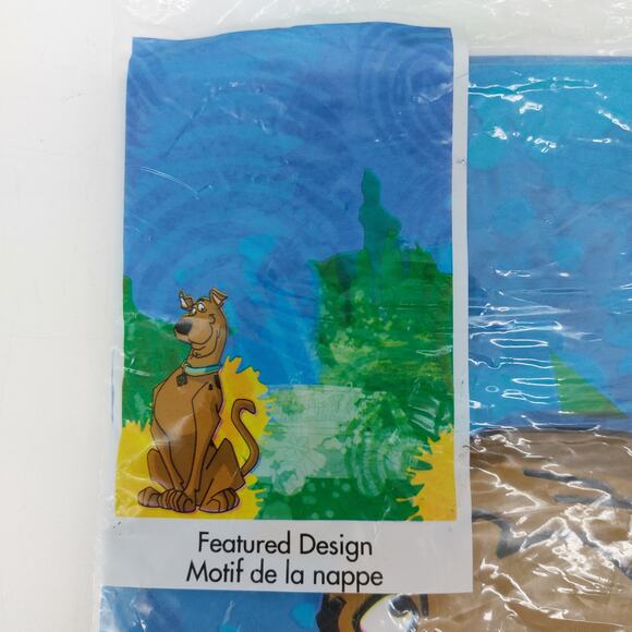 Hallmark NIP Scooby Doo Cartoon Tablecloth Party 54x102 - Picture 4 of 11